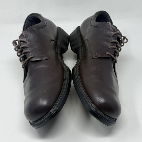 Rockport Margin Derby Shoes Mens 14 M Brown Leather Plain Toe Business NO INSOLE main image 5